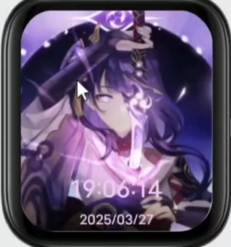 雷电将军动态表盘（方/圆） Logo